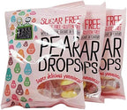3 x Free From Fellows Sugar Free Pear Drops Sweets 2.46oz