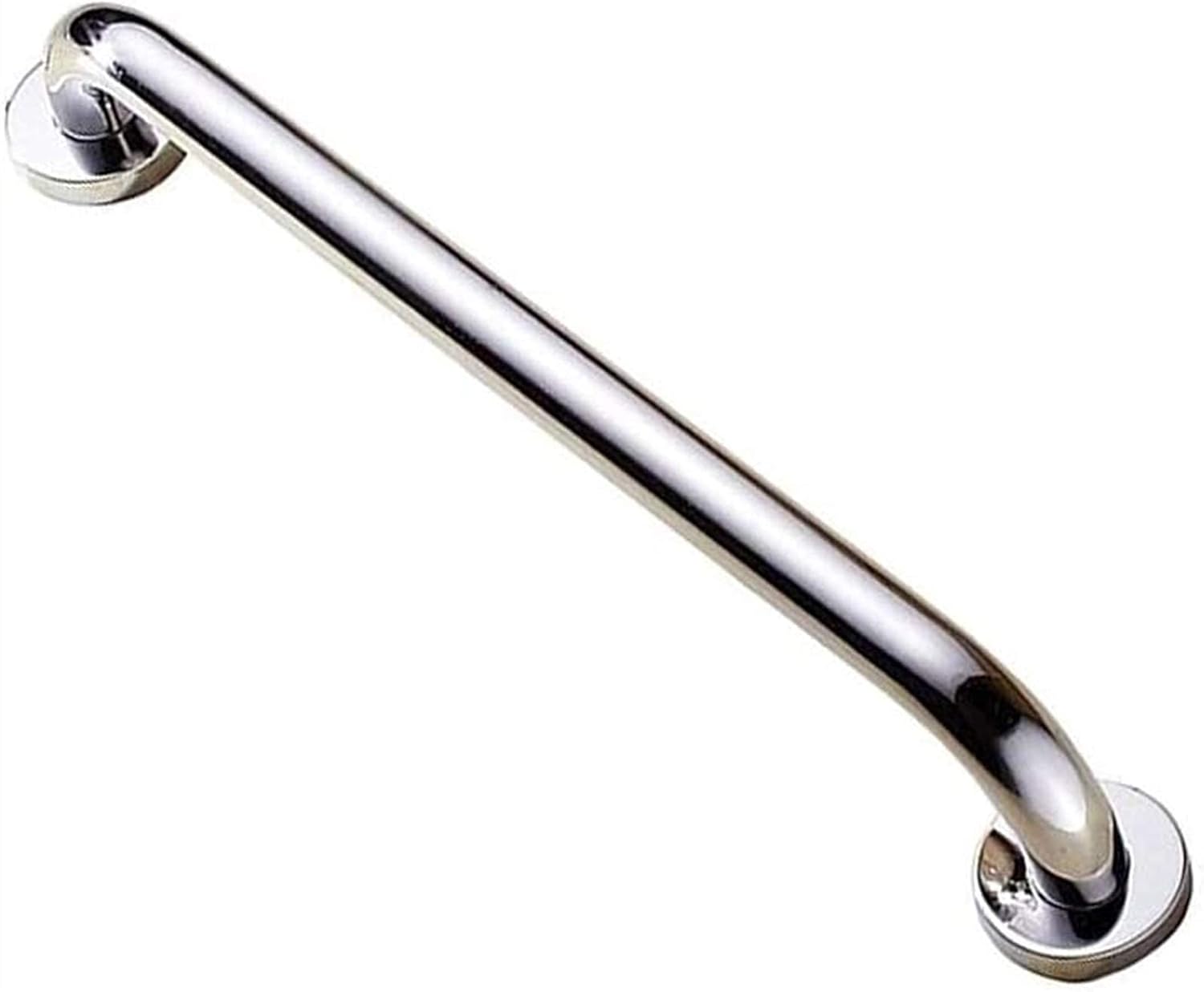 Safety Grab Bar,Shower Thick Stainless Steel Support Handrail Safety Anti-Slip Assist Grab Bar Bathtubs and Showers Wall Mount Grip Disabled Elderly Children/Silver/48Cm