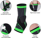 Ankle Support Braces (1Pair), Breathable Ankle Compression Sleeves with Adjustable Wrap,Elastic Ankle Brace Stabilizer for Plantar Fasciitis,Achilles Tendonitis,Sprained Ankle Pain Swelling Relief