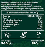 Mrs Elswood Sweet Cucumber Sandwich Slices (540g) - Pack of 2