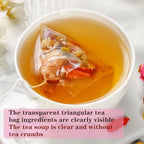 Longan Red Date Tea Rose Red Jujube Fruit Goji Berry Tea Bags Women's Five Treasures Tea Date Longan Goji Berry Roses Wolfberry Flower Chinese Herbal Fruit No addition Caffeine Free 桂圆红枣枸杞茶 玫瑰红枣茶 160g/5.65oz