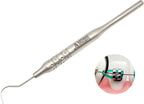 ARTMAN INSTRUMENTS Dental Ligature Ties Removal Tool Stainless Steel Braces Color Bands Remover Orthodontic Color Ties Professional Braces Wires Removal Tool Probe for Teeth