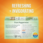 Twinings Pure Peppermint Herbal Tea Individually Wrapped Bags, 20 Count (Pack of 1), Fresh Minty Flavour, Naturally Caffeine-Free, Enjoy Hot or Iced, 20 Teabags