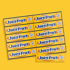 Juicy Fruit Gum WRIGLEY'S Chewing Gum Bulk Pack, 5 Stick (Pack of 40)