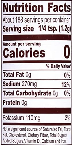 Lawry's Less Sodium Seasoned Salt, 8 oz (Pack of 2)