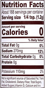 Lawry's Less Sodium Seasoned Salt, 8 oz (Pack of 2)