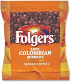 Folgers 100 Percent Colombian Supreme Ground Coffee, Medium Roast 1.75 Ounce (Pack of 42)