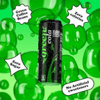Green Cola - Sugar Free, Zero Calories, Naturally Sweetened with 100% Stevia Leaf Extract, Carbonated Soda, 100% Cola Taste, 12 Fl Oz each can - Pack of 8