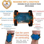 BodyMoves Kid's Hinged Knee Brace Support Plus Hot and Cold Ice Pack (Sporty Black)