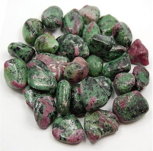 Natural Polished Gemstone Ruby Crystal Tumbled Stones for Garden decoration-1pc_100g