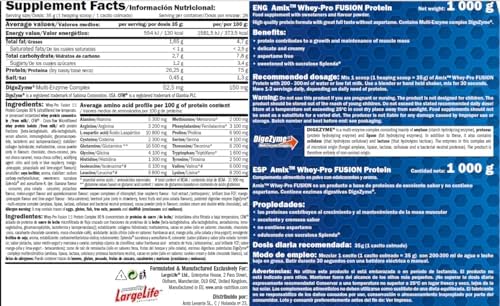 Amix WheyPro 111 Strawberry Fusion Protein Supplement by Amix