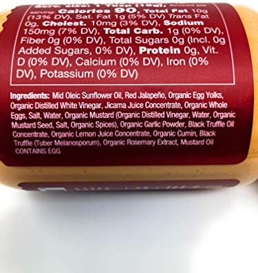 TRUFF Black Truffle Infused Spicy Mayonnaise, 8 FZ