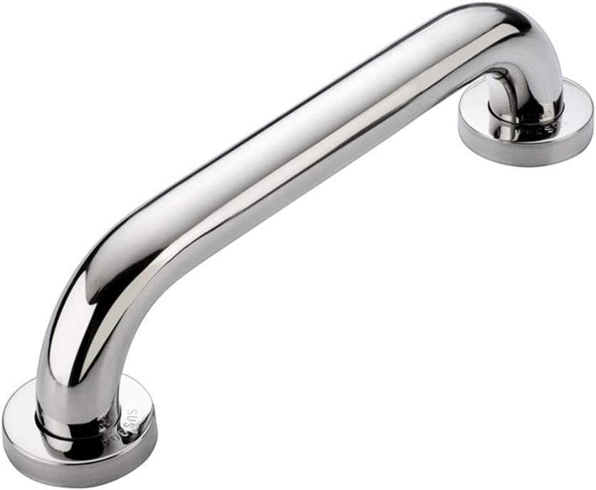 Bathroom Grab Bar Stainless Steel Bath Grab Shower Safety Handle Towel Holder Door Handle for Kids Elderly Disabled Injured Bathroom Safety Aid 12 inch / 300 mm