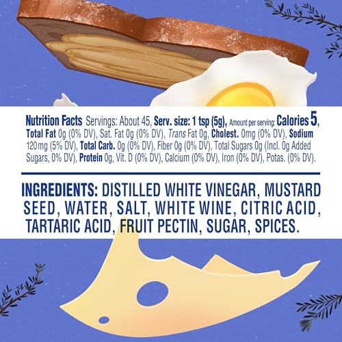 Grey Poupon Country Dijon Coarse Ground Mustard, 8 oz. Jar