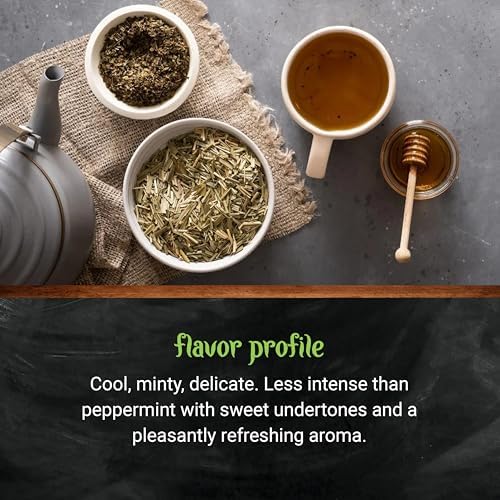 Frontier Co-op Organic Spearmint Leaf, 16 Oz, Bulk Bag - For Tea, DIY Body Care, Cooking, and Craft Cocktails
