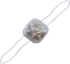 Rose Design Eye Patch - Adjustable Single Eye Mask for Cosplay