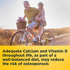 Nature Made Calcium 600 mg with Vitamin D3, Dietary Calcium Supplement for Bone Support, 100 Softgels