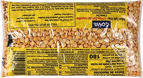 Goya Foods Yellow Split Peas,16 Oz(Pack of 24)