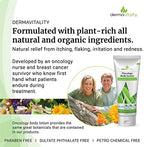 UltimateVitality Oncology Cream for Chemo Patients - Natural Organic Chemo Lotion, Paraben and Pthalate Free Moisturizing Lotion for Sensitive and Irritated Skin - 6 Ounces