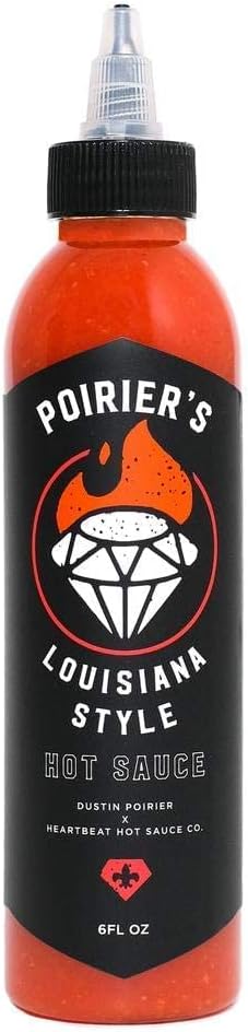 Heartbeat Hot Sauce Poirier's Louisiana Style Hot Sauce, 177 ML