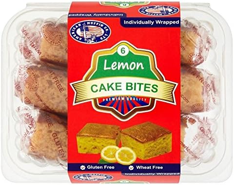 American Muffin Co Gluten Free Lemon Cake Bites (6)