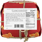 Vergani Classic Panettone, Pack of 1 - Artisan Holiday Bread, Festive Dessert, Premium Gift, Traditional Baked Loaf - 750g (1.65 lb) x1
