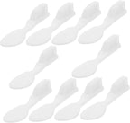 DOITOOL 10pcs Teeth Accessories Toothbrushes Mini Clean Tools Mini Toothbrush Small ES Prison Use Size Tiny Prison ES Tooth Brush