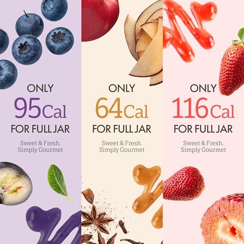 My Normal Low Calorie Jam Variety 3 Pack – Diabetic-Friendly, Low Carb - Fruit Jelly with Allulose, Keto & Zero Sugar Jam - No Artificial Additives (320g, 11.28 oz)