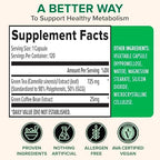 Zenwise Health Green Tea Extract Capsules for Men & Women - EGCG Supplement with Green Coffee Bean Extract Boosts Energy & Memory - Immune Support for Skin, Brain & Hearth Health - Vegan - 120 Count