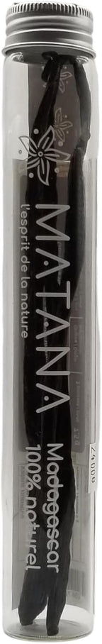 MATANA - Bourbon Gourmet Vanilla from Madagascar | 3 Madagascar Vanilla Pods | Premium Grade, Dark Brown | +18 cm