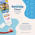 Orajel Kids Paw Patrol Anti-Cavity Fluoride Toothpaste, Natural Fruity Bubble Flavor, 4.2oz (4-Pack)