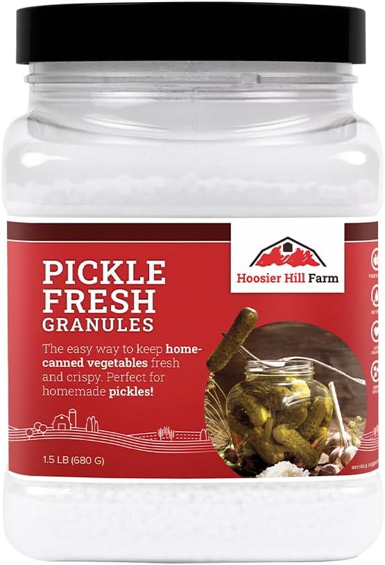 Hoosier Hill Farm Pickle Fresh Granules, 1.5LB (Pack of 1)