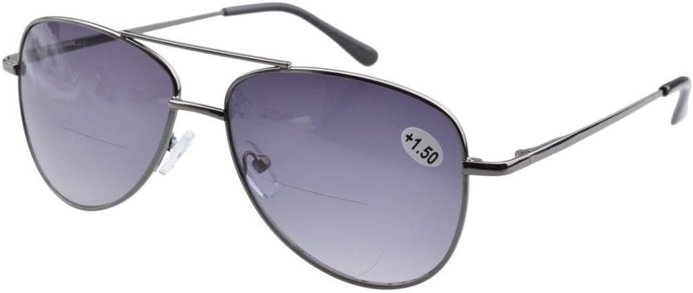 Eyekepper Pilot Bifocal Readers Polycarbonate Lens Spring Temple Bifocal Reading Glasses