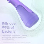 Ordo Water Flossers for Teeth, Cordless IPX7 Waterproof Oral Irrigator, 3 Pressure Settings, Portable, Rechargeable Electric Sonic Flosser, Dental Professional Recommended, Pearl Violet