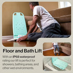 SuperHandy Portable Floor Lift and Bath Lift for Seniors, Foldable, 330 LBS Capacity, IP68 Waterproof, Ergonomic Seat [Patented]