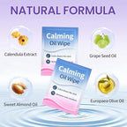 Post Wax Wipes 26PCS, After Waxing Calming Oil Wipes, Remover for the Skin Wax, After Wax Care, Wax Residue Remover for Skin For Home and Salon for Facial Body Skin Care