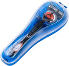 Nincha Manual Razor Travel Case Portable Plastic Manual Razor Trimmer Protector Blue