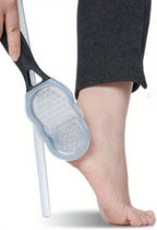 1 Pack Foot Files Callus Remover Stainless Steel Foot Rasp and Dual Sided Feet File Professional Scrubber Pedicure Tools Premium for Feet Care Remove Hard Skin