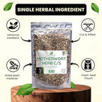 Herb To Body Motherwort Herb Cut & Sifted – 4 oz, Wildcrafted Leonurus Cardiaca for Herbal Tea, Motherwort Tincture, and Natural Wellness Uses
