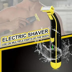 Wet and Dry Electric Shaver, Rechargeable Wet & Dry Shaver, Electric Shaver Cleaner, 360 Face Hybrid Electric Beard Trimmer and Shaver with 4 Interchangeable Cutter Heads, Father's Day Gifts (1 pcs)