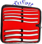 8 Pcs Set Hegar Uterine Dilator With A Carrying Case