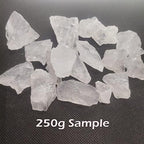 YUWIXMOX 250g White Quartz Rough Stones Bulk White Quartz Crystal Raw Natural Crystals Stones,Rocks for Cabbing, Polishing, Wire Wrapping, Healing Reiki,Jewelry Making,Aquarium Decoration (White)