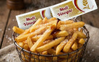 Malt Vinegar Single-Serve Packets (40 Count) – 8 Gram Portion Control Packs, Tangy English-Style Malt Vinegar, On-the-Go Condiment for Fries, Fish, Salads & Takeout