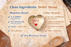 Mountain Bread Rice Wraps 4 Simple Ingredients Paper-Thin Soft Flatbread Reduced Wheat Option 3 Pack (24 Wraps) 70 Calories Per Wrap