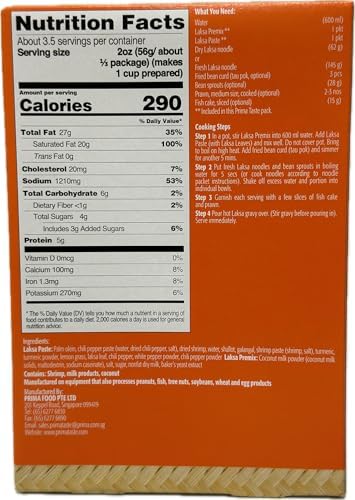 Prima Taste Laksa Kit, 6.6-Ounce Boxes (Pack of 3)