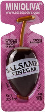 Mini Oliva - Balsamic Vinegar Single Serve - 3 Pouches of 12 Pods (36 Total, 0.27 fl oz Each)