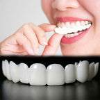 2 Pairs Temporary Smile Support Adjustable for All Genders - Natural Look & Comfort, Beautiful Smile Teeth Whitening Kits(White)