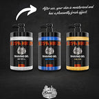 The Shave Factory - Shaving Gel | Non-Irritating | Precise shave on face and body | Shaving gel for men | Moisturizes the skin | 1250ml (42.25fl oz.) (Crystal)