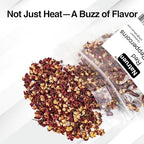 Natruen Szechuan Red + Green Peppercorn Whole 4 Oz Each, Red and Green Sichuan Peppercorns Variety Pack