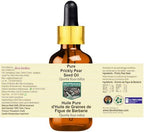 Pure Prickly Pear Seed Oil (Opuntia ficus-Indica) with Glass Dropper 5ml (0.16 oz)